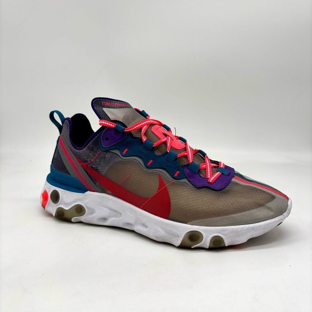 Nike React Element 87 'Red Orbit' Sneakers